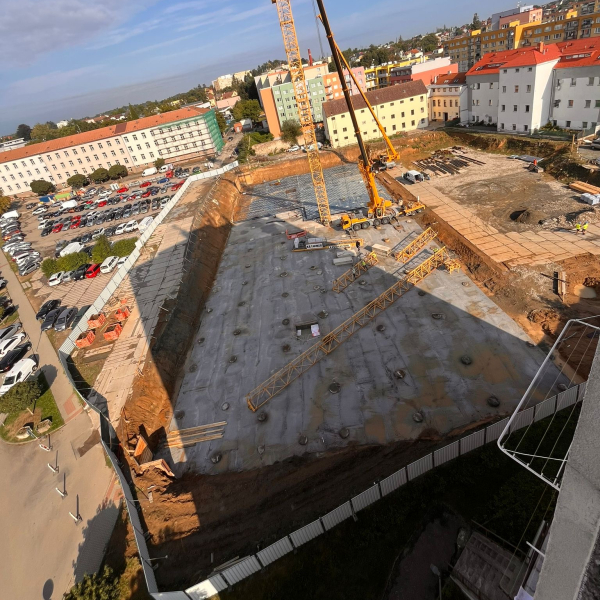 Průběh výstavby - 20.08.2024