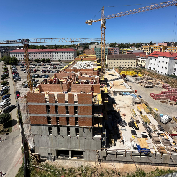 Průběh výstavby - 01.07.2025